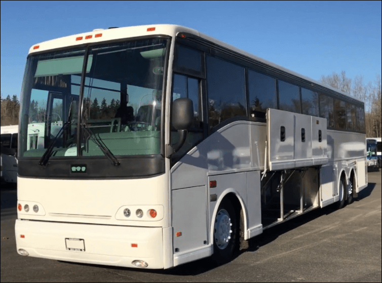 49 Passenger Charter Bus Exterior