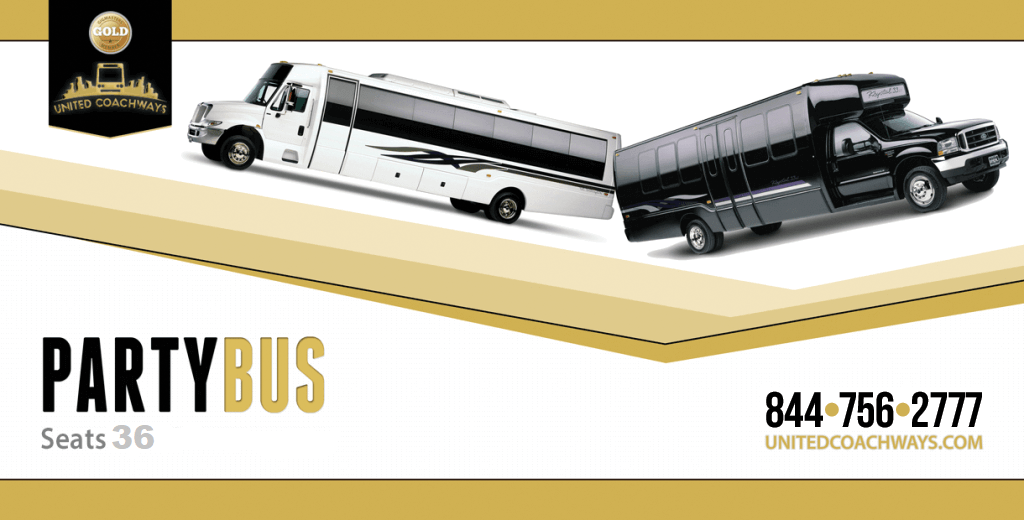 36 Passenger Party Bus - United Coachways
