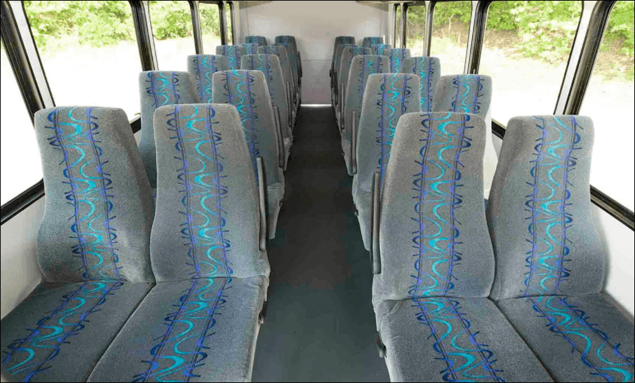 18 Passenger Mini Bus Interior